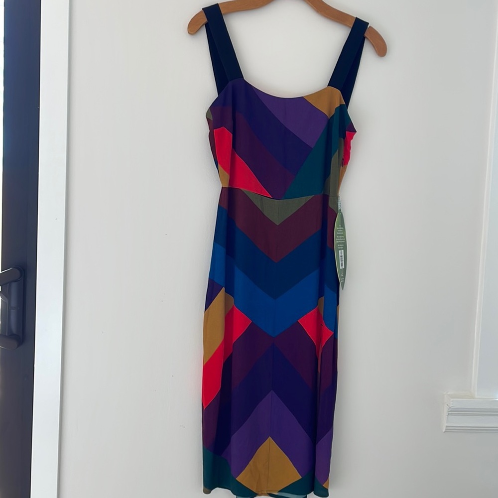 FARM Rio Julia Stripe Slip Dress